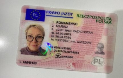 Registered Polish driver’s License